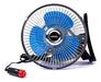 Ventilador 24v Para Autos Camionetas 8'' Clip Gancho Oscila 2