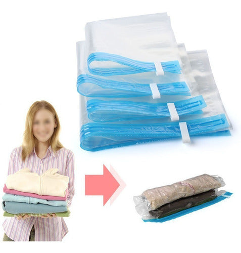 Opaa! Vacuum Storage Bag for Clothing - Travel/Home 70x100cm 4