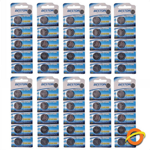 Beston 50 X CR2032 3V Button Batteries for Remote Control and Car Key 0