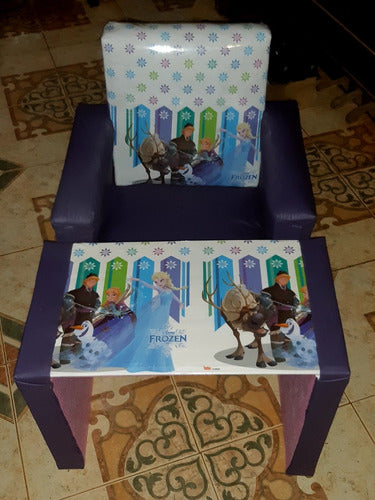 Kids' Armchair and Table Set 7