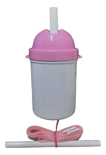 Sublimable Pink Water Bottles 1