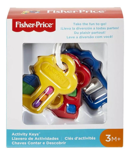 Fisher-Price Activity Keychain Toy for Babies 0