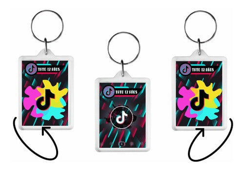 Sakura Artesania TikTok Keychains Souvenirs X10 0