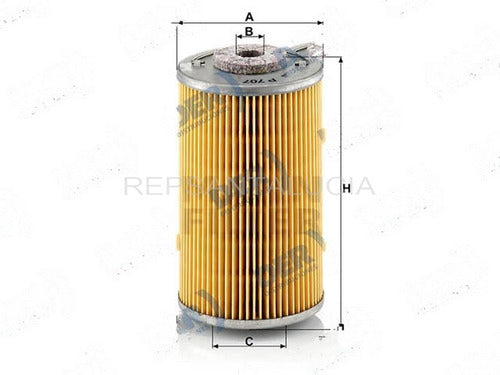 Filtro Combustible M.benz 1114 / 1517 1.2 Lts (p707/6x) 0