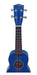 Leonard Soprano Ukulele Bright Blue + Case + Method 6