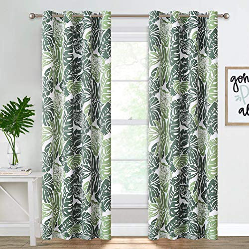 Nicetown Blackout Printed Curtains for Room 0