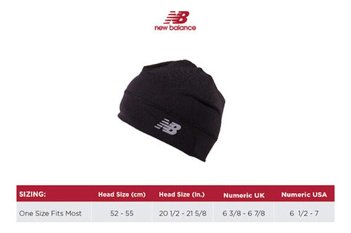 Gorra De Running Ligera New Balance Negro Para Hombre 2