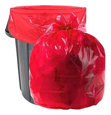 Rosal Bolsa De Consorcio / Basura 60 X 90cm Roja Reforzada 1