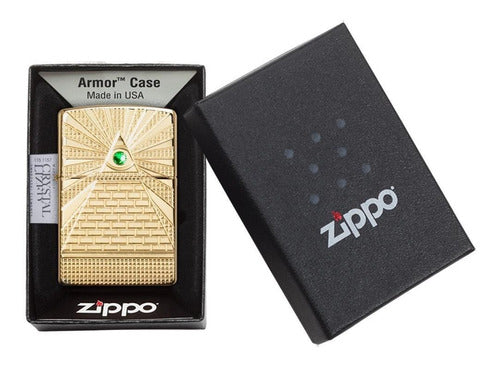 Encendedor Zippo 49060 Eye Of Providence Armor Garantia. 1