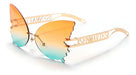 Kitch Tech Vintage Modern Butterfly Sunglasses Hype 4886 0