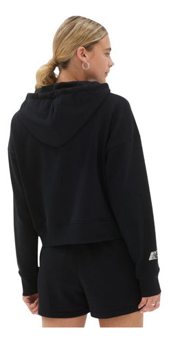 New Balance Essentials Wt23512bk Women's Hoodie 2