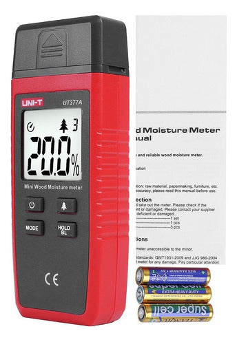 Uni-t UT377A LCD Digital Wood Moisture Meter Tester 5