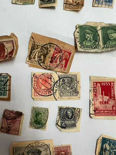 Colección De 40 Sellos Antiguos E 1