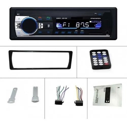 Radio Para Auto - Usb, Bluetooth Y Tarjeta De Memoria Sd 4