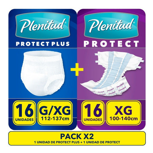 Plenitud Protect Plus + Protect Diaper Pack 0