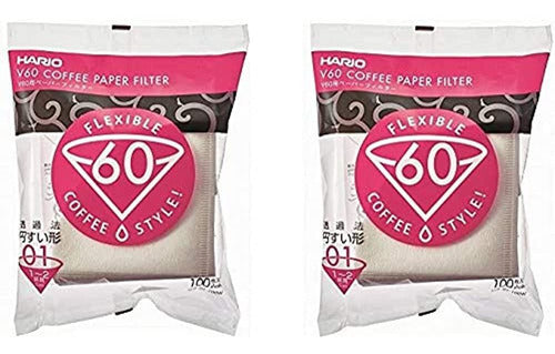 Hario V60 Misarashi Coffee Paper Filter Set - 2 Pieces 0