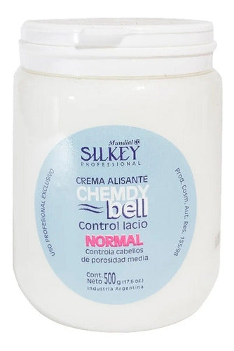 Silkey Professional Hair Smoothing Cream Chemdy Bell 500g 0