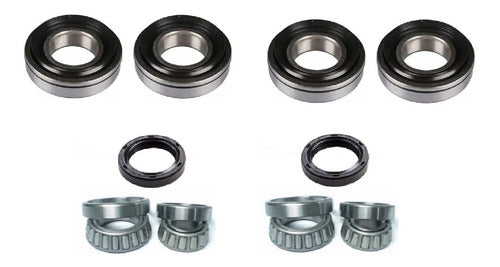 URB Complete Front and Rear Wheel Bearing Kit for Renault 12 0