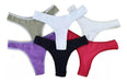 Pack of 24 Women's Cotton Colaless Panties - One Size Fits Most Lingerie Combo 5