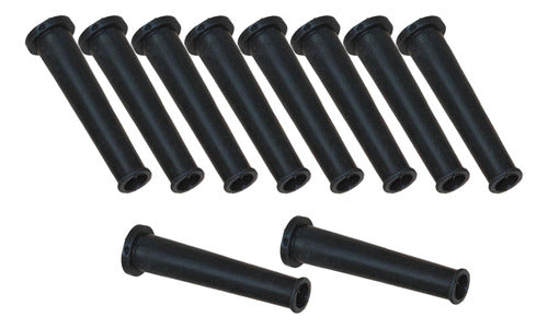 10 Pcs Protetor De Fio De Borracha Portátil Para 75mm X 9mm 6