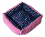 Marko Gabardine and Sherpa Bed for Small Dogs 50 x 50cm 1