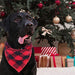 Alodidae Dog Bandana Christmas Triangular Bibs 1