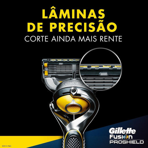 Carga Refil Gillette Fusion Proshield 5 - 10 Cartuchos 6