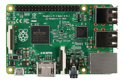 Raspberry Pi Raspberry Pi 2 Model B Desktop (Quad Core CPU 900 MHz, 1 GB RAM, Linux) 1