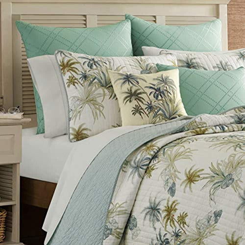 Tommy Bahama - Colección Serenity Palm - Edredón - 100% Algo 2