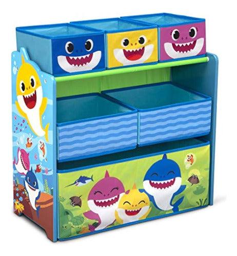 Baby Shark Design & Store Organizador De Almacenamiento De J 0