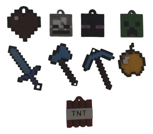 Minecraft Keychain Souvenir Set of 50 Units 1