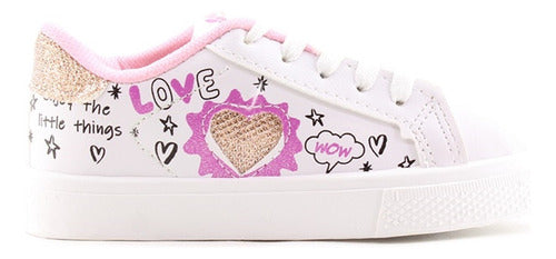 Tridy Comfy Urban Sneakers with Laces Heart 9203 Czapa 4