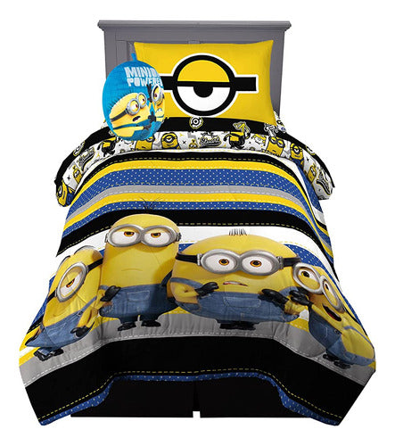 Franco Minions: The Rise Of Gru, Kids Bedding Soft Comforter 0