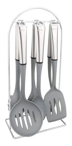 Hudson Set X6 Utensils + Teflon Ceramic Support Zztt 0