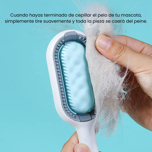 Cepillo Removedor De Pelos De Mascota Gato Perro 2