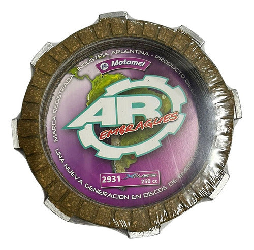 AR Common Clutch Discs CG 6 Discs - Nany Motos 0