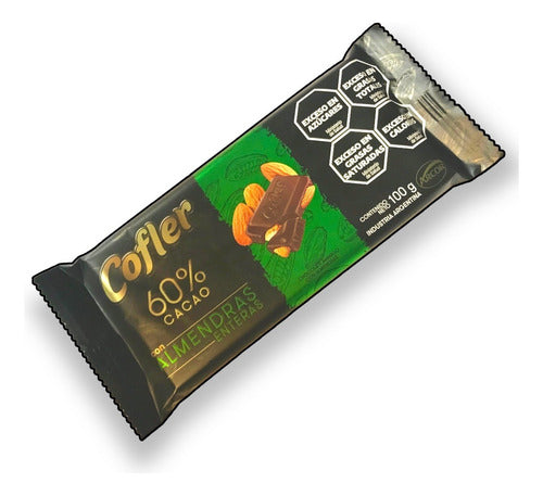 Cofler 100g 60% Cacao Almendras X16un + Barata La Golosineria 0