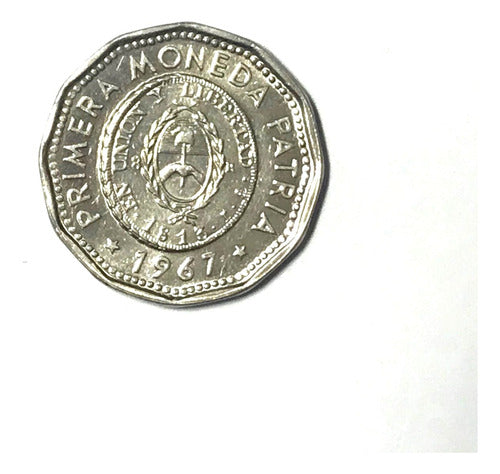 Monedas Argentinas: 25 Pesos 1967 Sin Circular 0