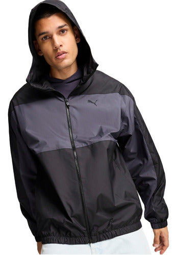 Puma Campera Mesh Lined Hombre Moda Negro 0