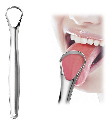 Atrix Stainless Steel Tongue Cleaner Lingual Scraper 0