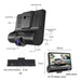 Camara Auto Triple Testigo Con Pantalla Full Hd Y Soporte 2