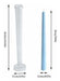 Chris.W Tall Taper Candle Mold 10 Inch, Clear Plastic Tapered Candlesticks Candle Making Mold Supplies 3