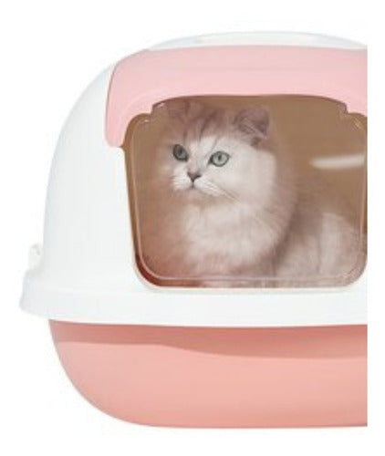 Luperstore Closed Cat Litter Box with Shovel 0