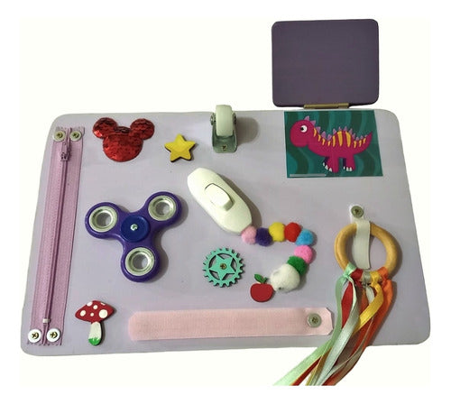 LOLOKIDS Montessori Sensory and Educational Board 4