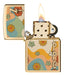 Zippo Flower Power Design Lighter 48503 Warranty 3