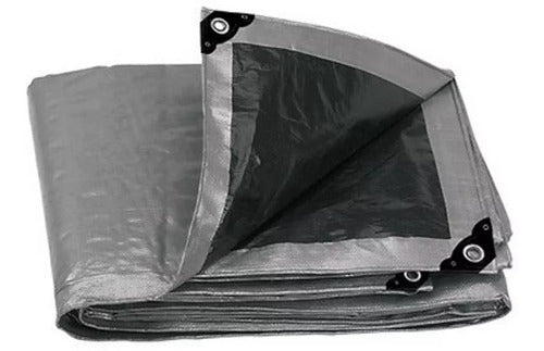 Truper Waterproof Tarp Silver 7 X 4 Meters Camping - Tyt 0