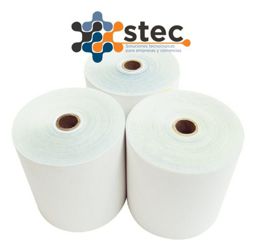 STEC 50 Rolls Thermal Paper 80 X 40 for Fiscal Commanders 1