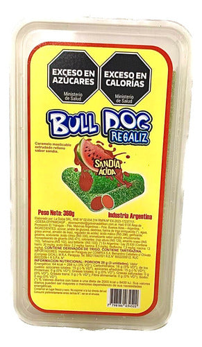 Bulldog Sour Watermelon Licorice Gummies - Best Price at La Golosineria 2