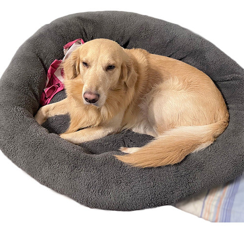 Randy.pets Premium Anti-Stress Plush Moses Bed 110cm Large 0