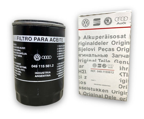 Volkswagen Filtro Aceite Original Vw Gol Gol Power Country Bora Polo 0